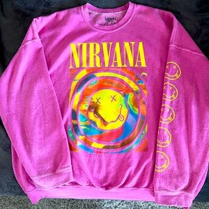 Urban Outfitters Nirvana Smily Face sweatshirt